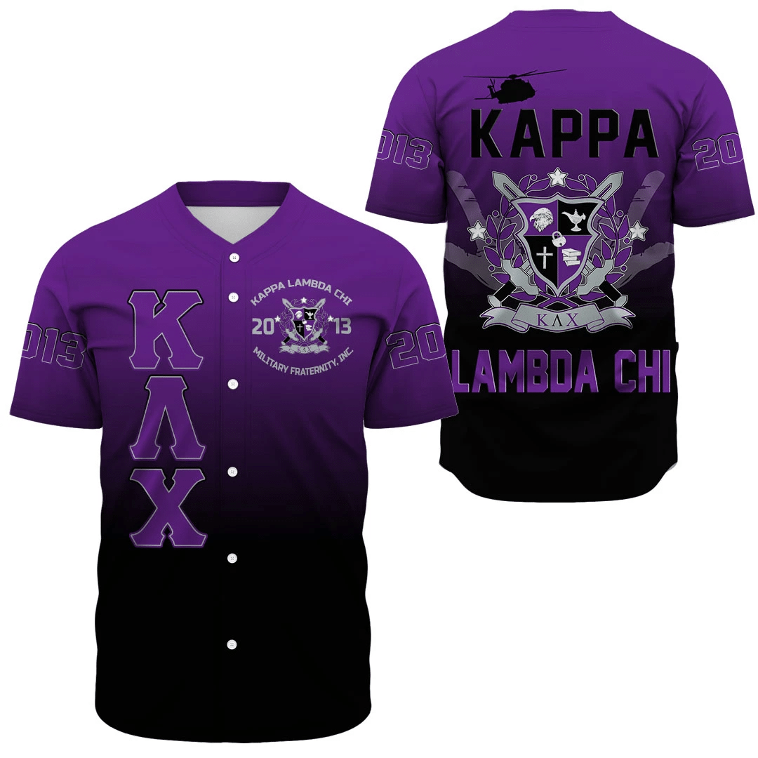 Baseball Jersey - Kappa Lambda Chi Gradient Baseball Jerseys A31