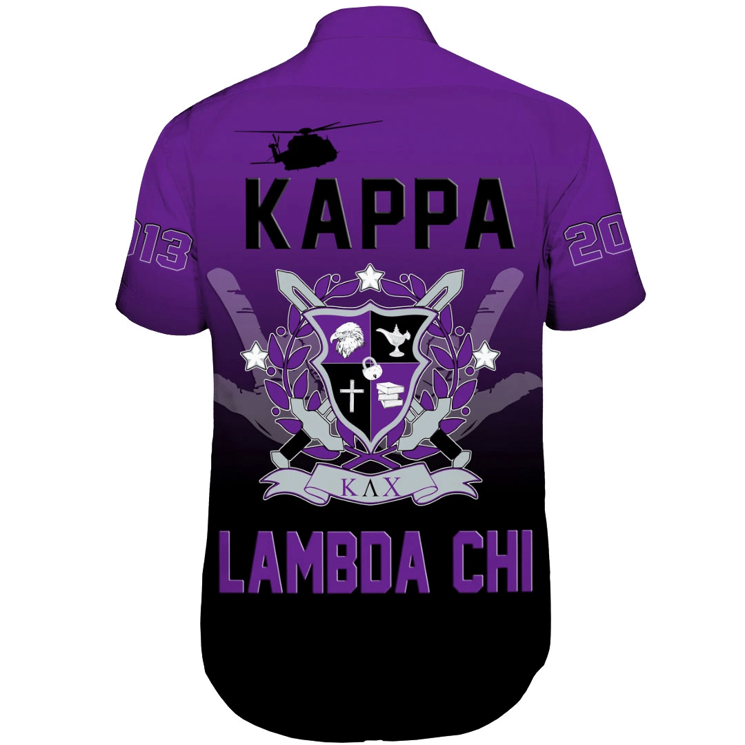 Africa Zone Short - Kappa Lambda Chi Gradient Short Sleeve Shirt A31