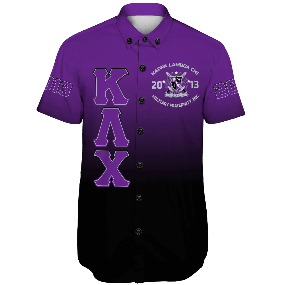 Africa Zone Short - Kappa Lambda Chi Gradient Short Sleeve Shirt A31