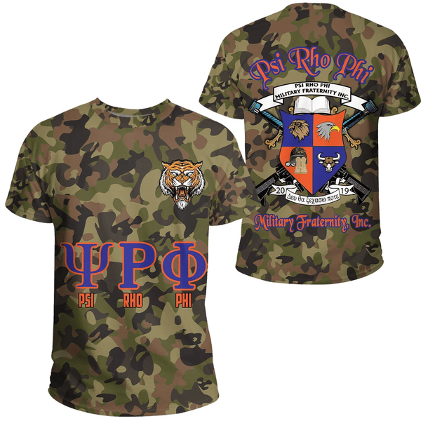 T-shirt - Psi Rho Phi Camo T-shirt