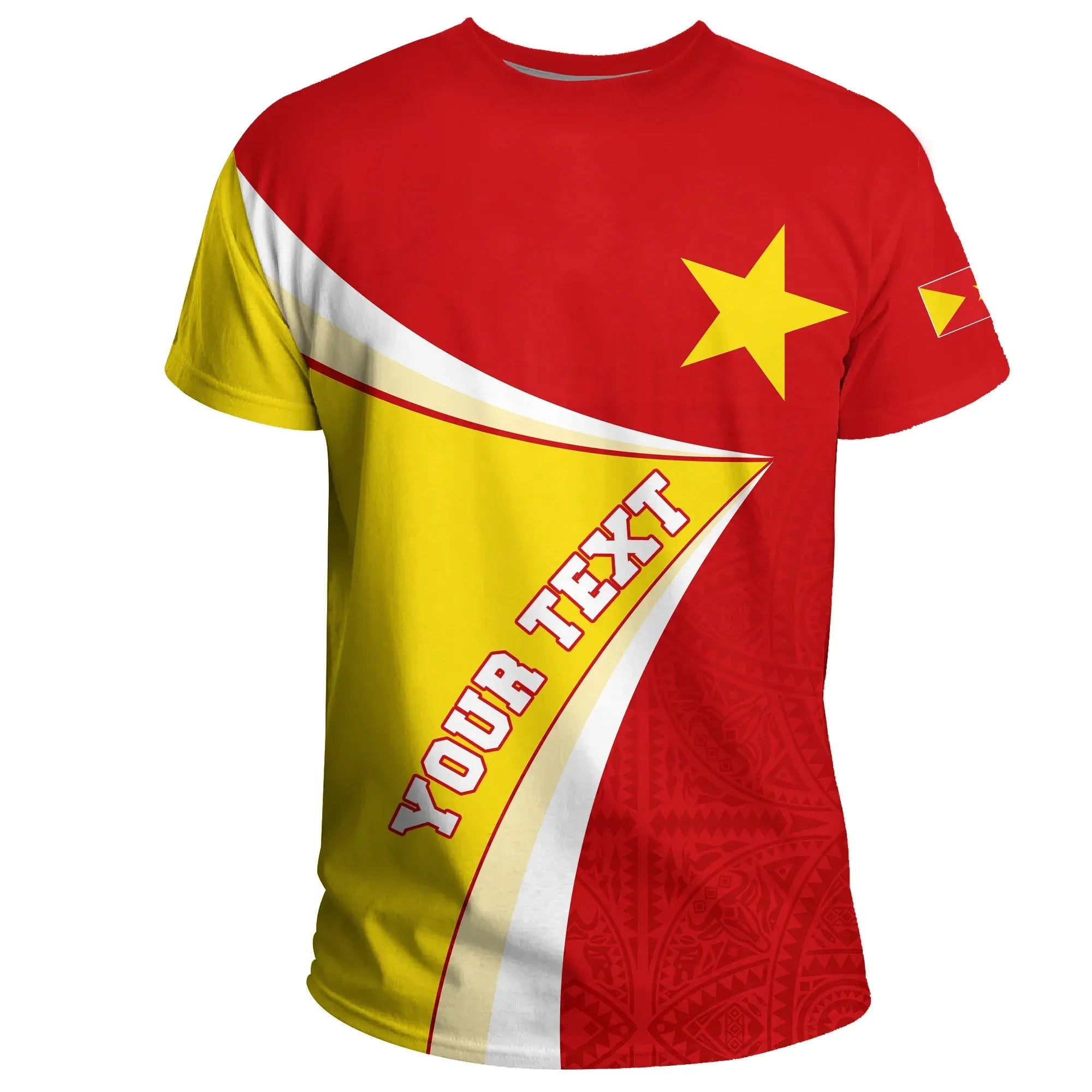 Personalized Tigray Flag Strong Tattoo Africa T-shirt