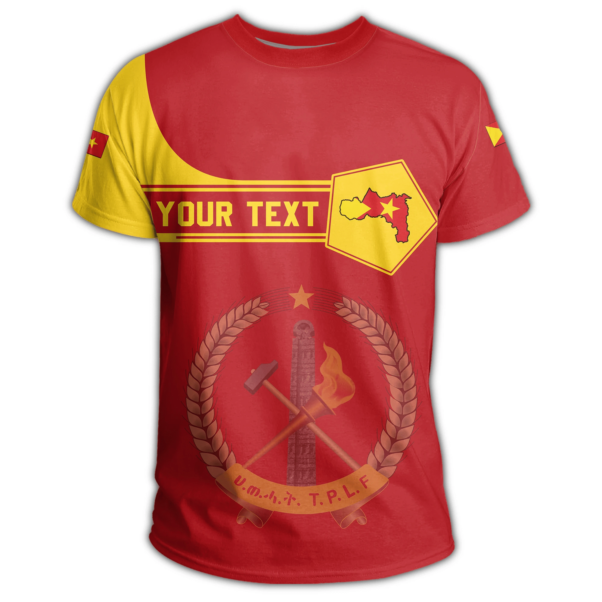 Personalized Tigray Simple Style T-Shirt