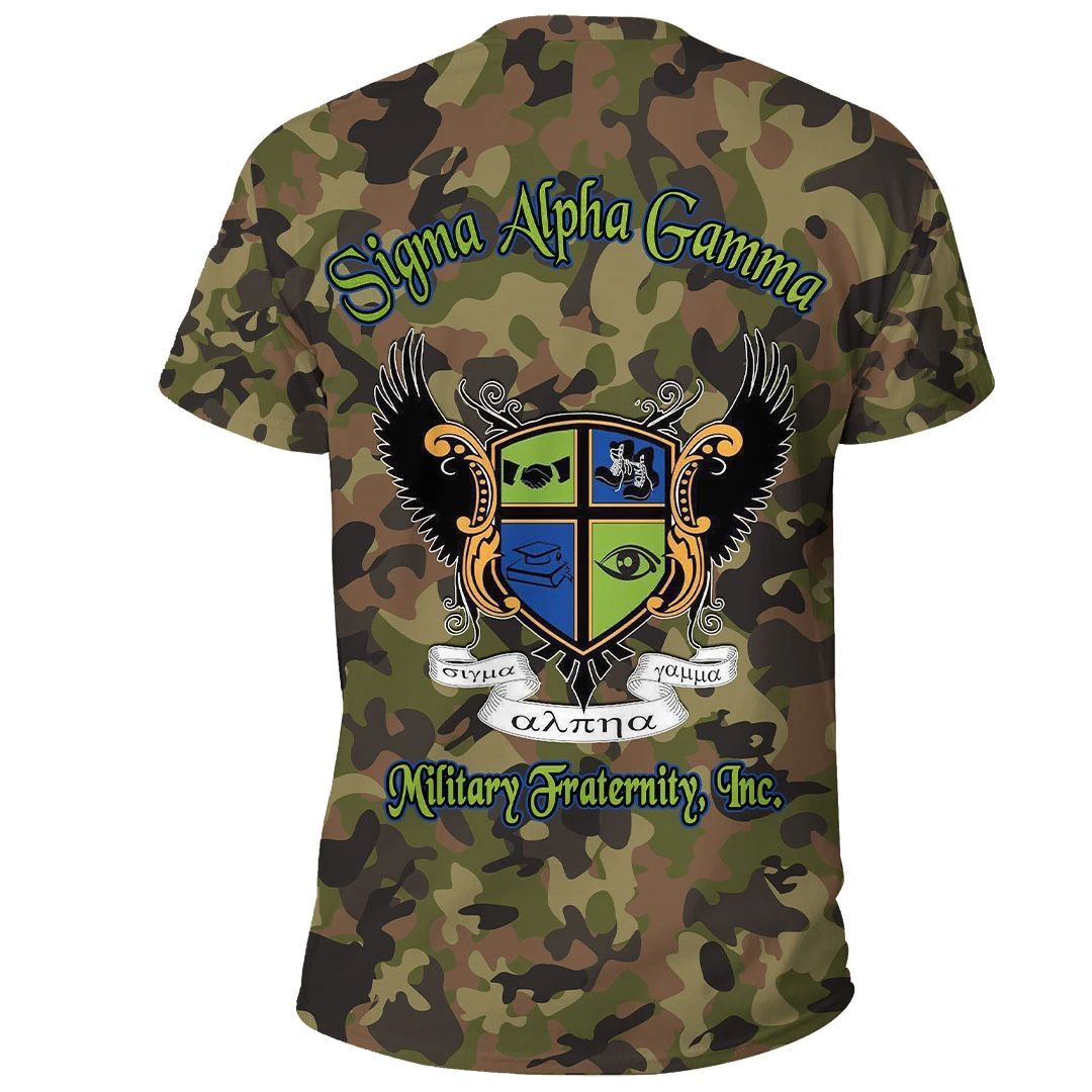 T-shirt - Sigma Alpha Gamma Camo T-shirt