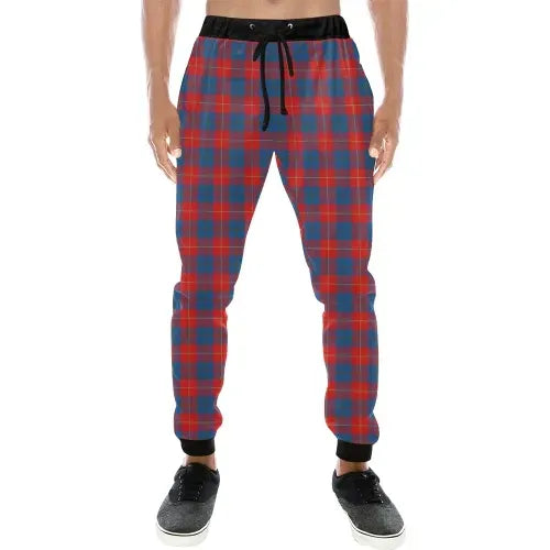 Galloway Red Tartan Plaid Sweatpant