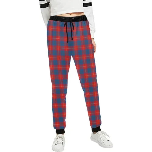 Galloway Red Tartan Plaid Sweatpant