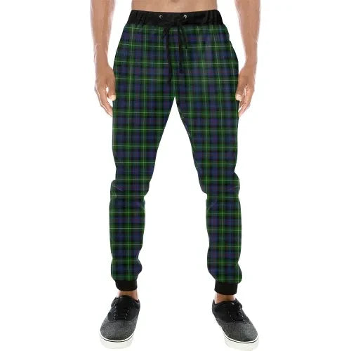 MacKenzie Modern Tartan Plaid Sweatpant