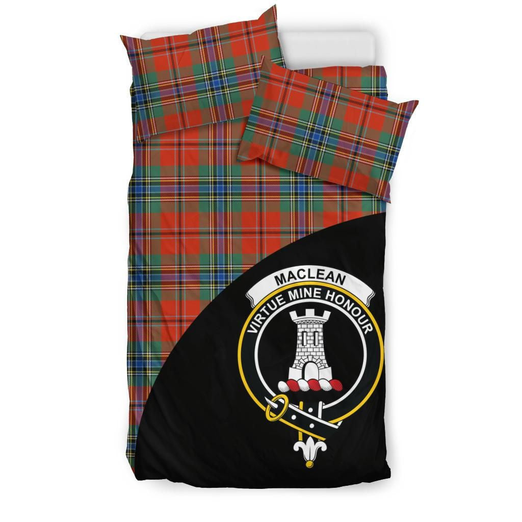 MacLean of Duart Ancient Clan Bedding Set, Scottish Tartan MacLean of Duart Ancient Clans Bedding Set Wave Style