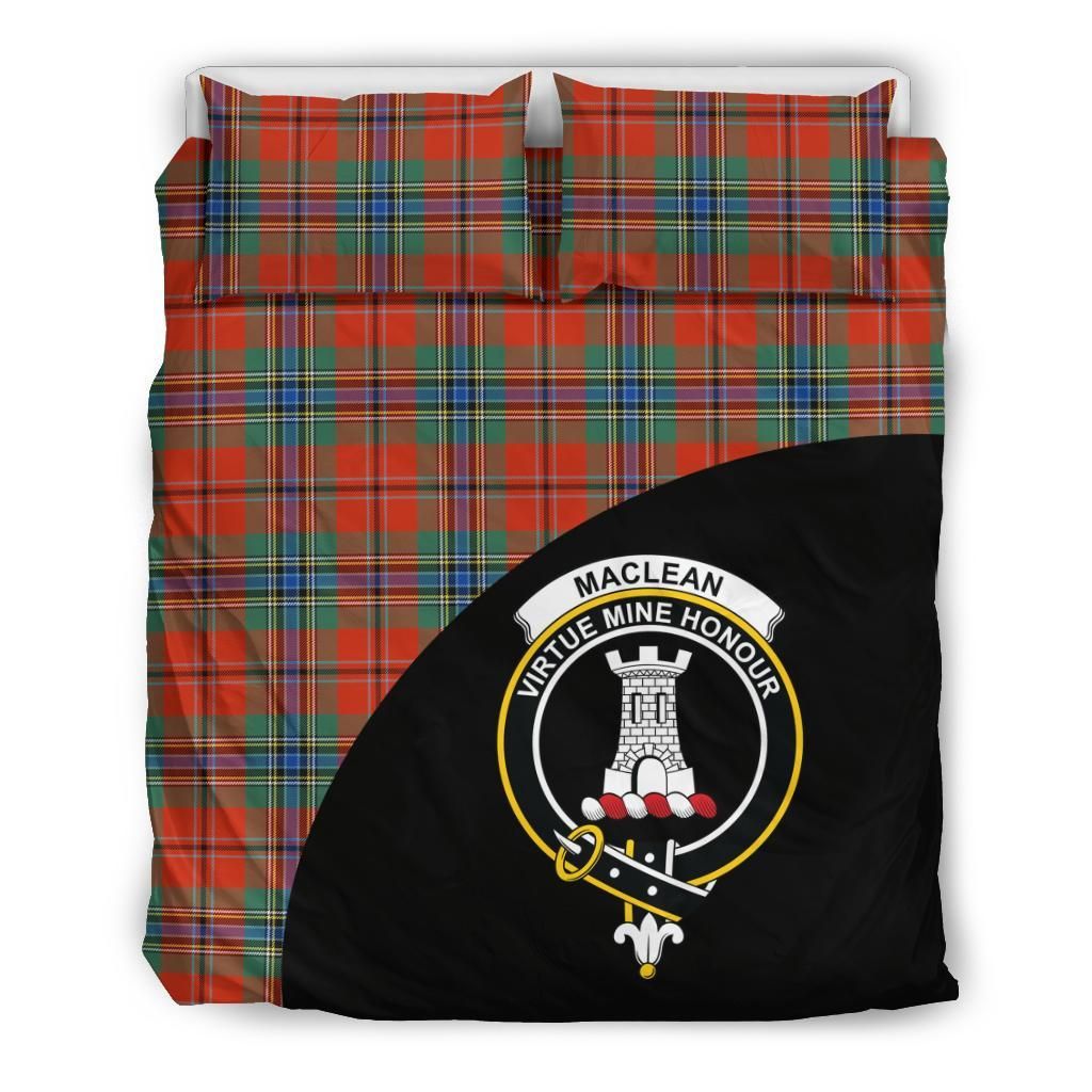 MacLean of Duart Ancient Clan Bedding Set, Scottish Tartan MacLean of Duart Ancient Clans Bedding Set Wave Style