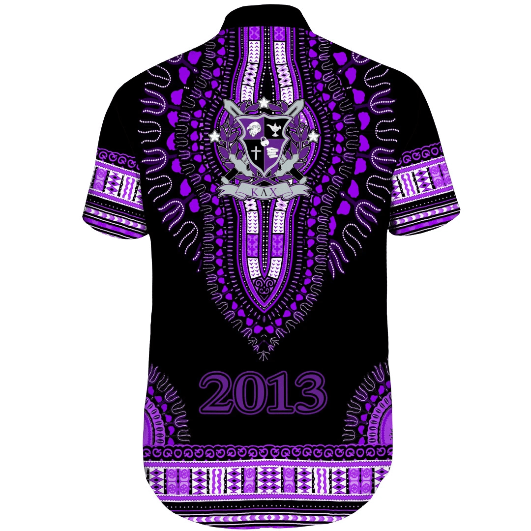 Africa Zone Short - Kappa Lambda Chi Dashiki Short Sleeve Shirt A31