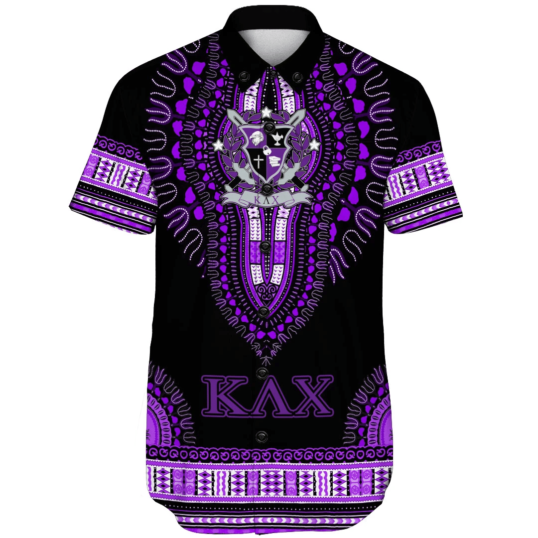 Africa Zone Short - Kappa Lambda Chi Dashiki Short Sleeve Shirt A31