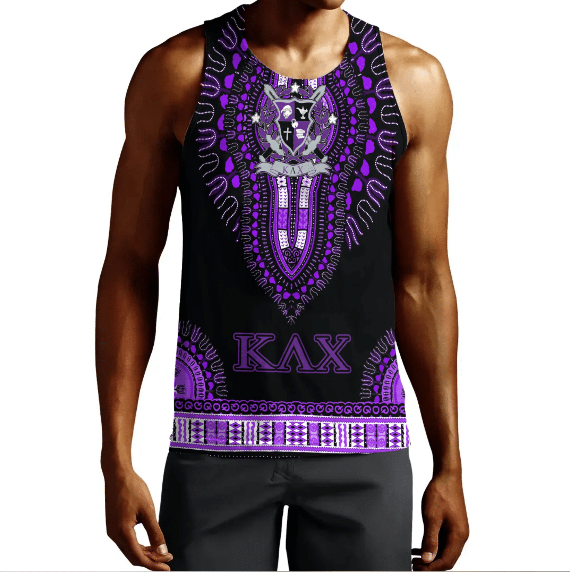 Tank Top - Kappa Lambda Chi Dashiki Tank Top