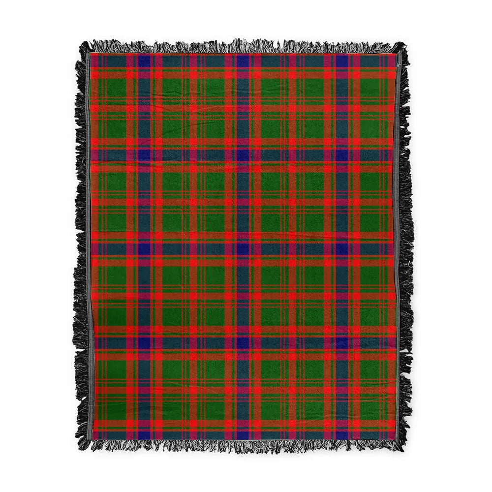 Scottish Tartan Nithsdale District Clan Woven Blanket Plaid Style