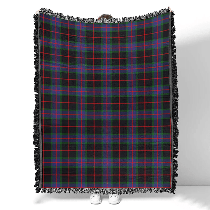 Scottish Tartan Nairn Clan Woven Blanket Plaid Style