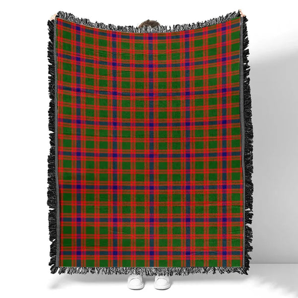 Scottish Tartan Skene Modern Clan Woven Blanket Plaid Style