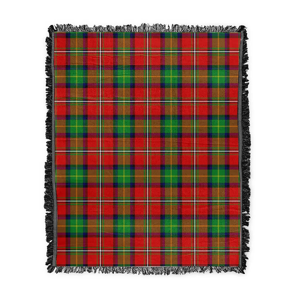 Scottish Tartan Boyd Modern Clan Woven Blanket Plaid Style