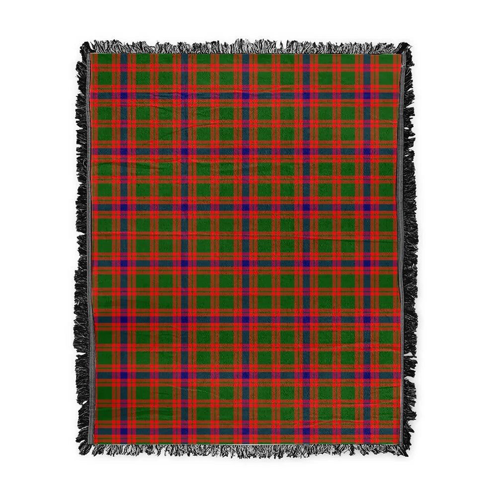 Scottish Tartan Skene Modern Clan Woven Blanket Plaid Style