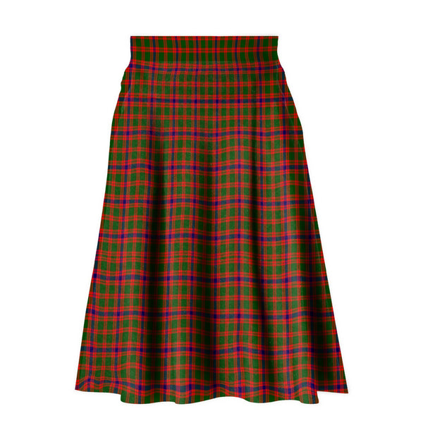 Skene Modern Tartan Plaid Ladies Skirt