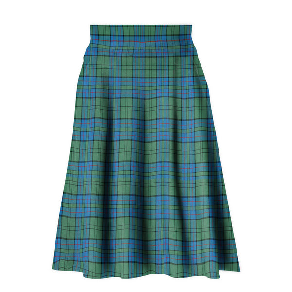 Lockhart Modern Tartan Plaid Ladies Skirt