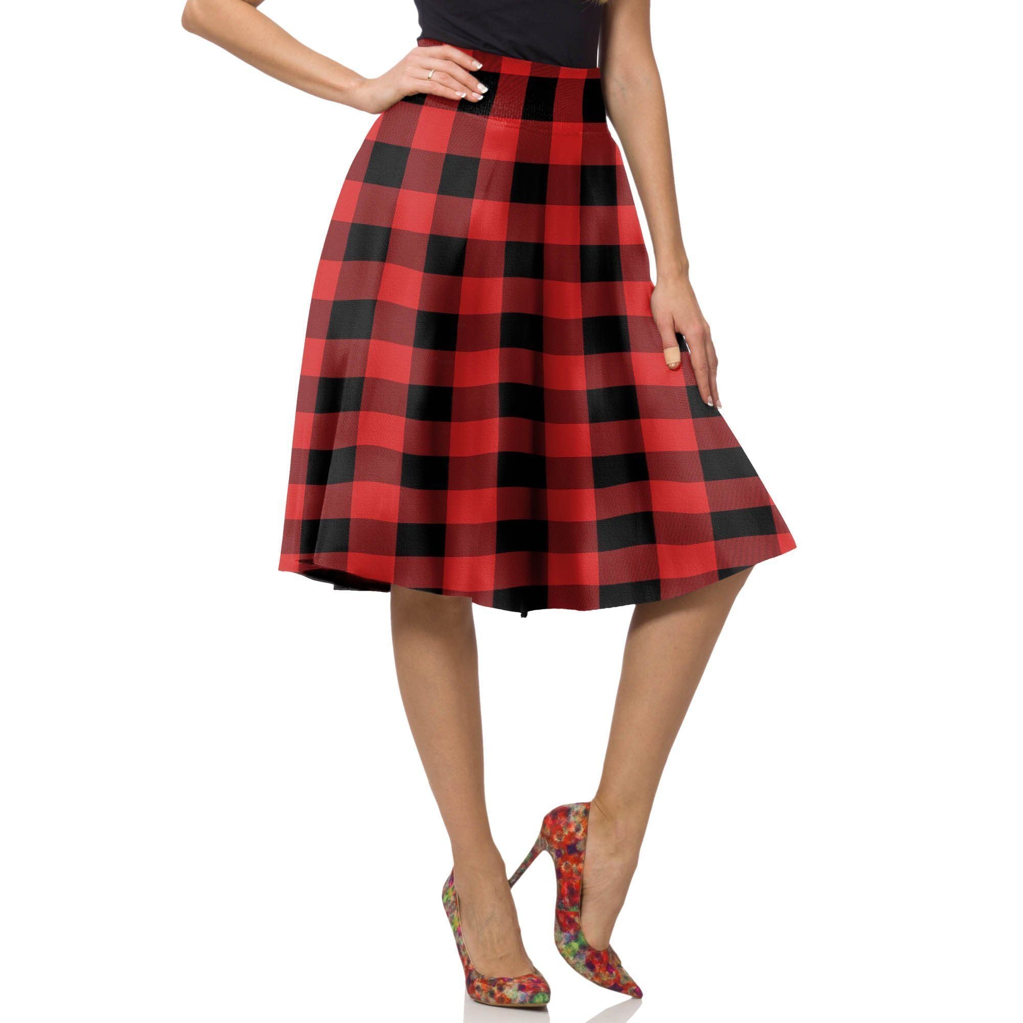 Stewart of Appin Ancient Tartan Plaid Ladies Skirt