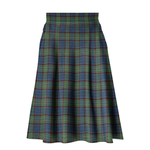 Nicolson Hunting Ancient Tartan Plaid Ladies Skirt