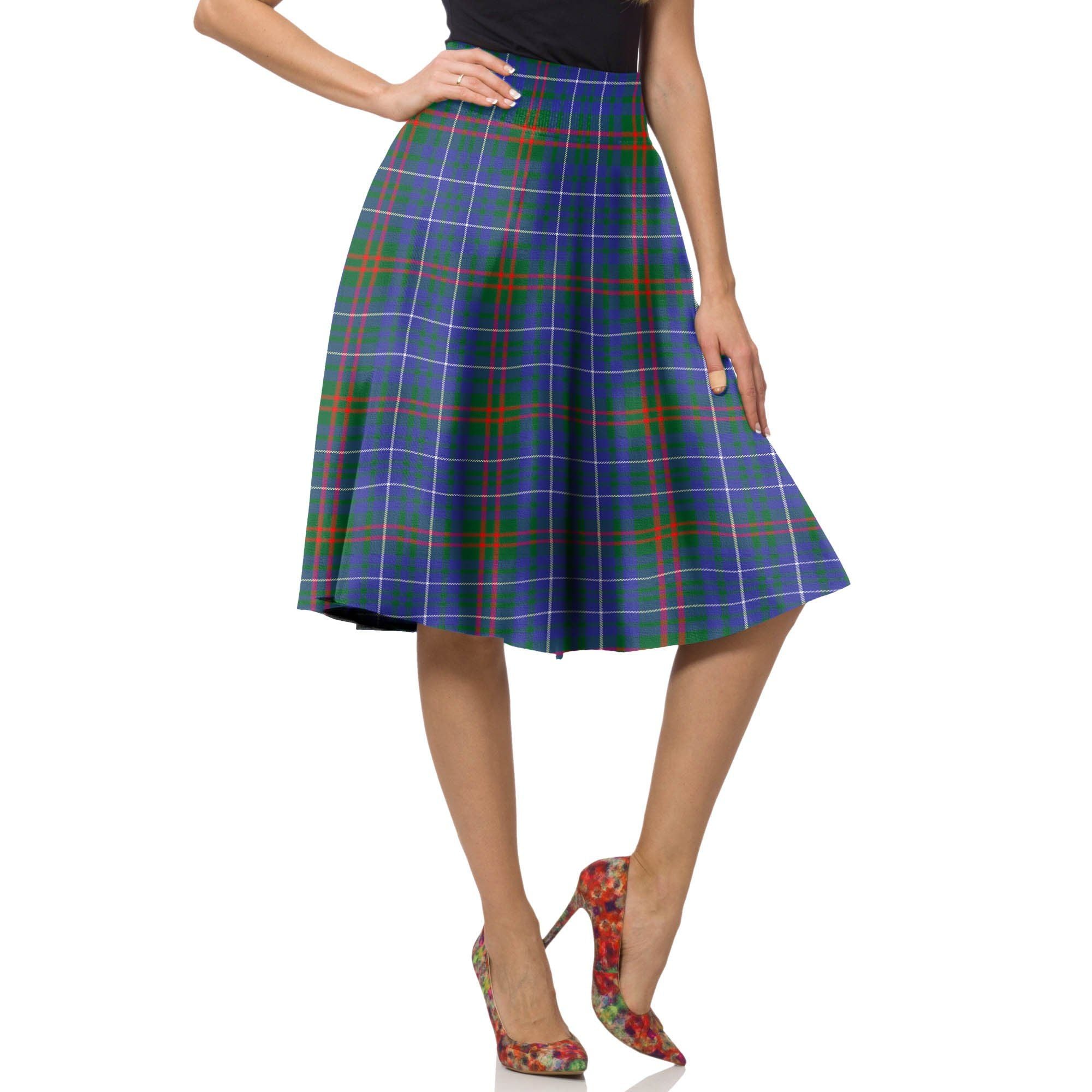 Edmonstone Tartan Plaid Ladies Skirt