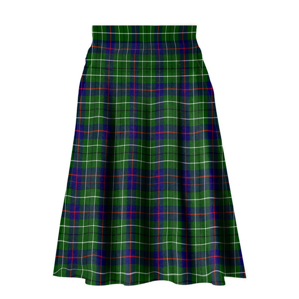 Duncan Modern Tartan Plaid Ladies Skirt
