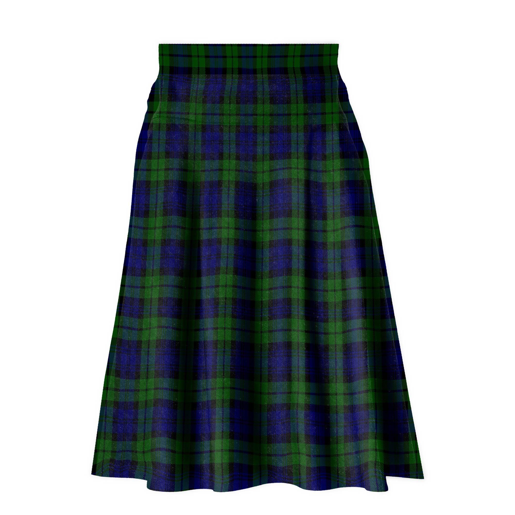 Campbell Modern Tartan Plaid Ladies Skirt