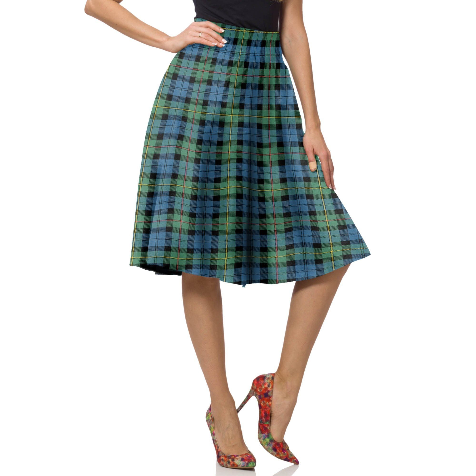 MacEwen Ancient Tartan Plaid Ladies Skirt