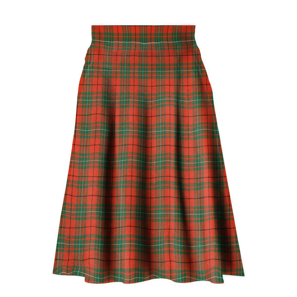 MacAulay Ancient Tartan Plaid Ladies Skirt