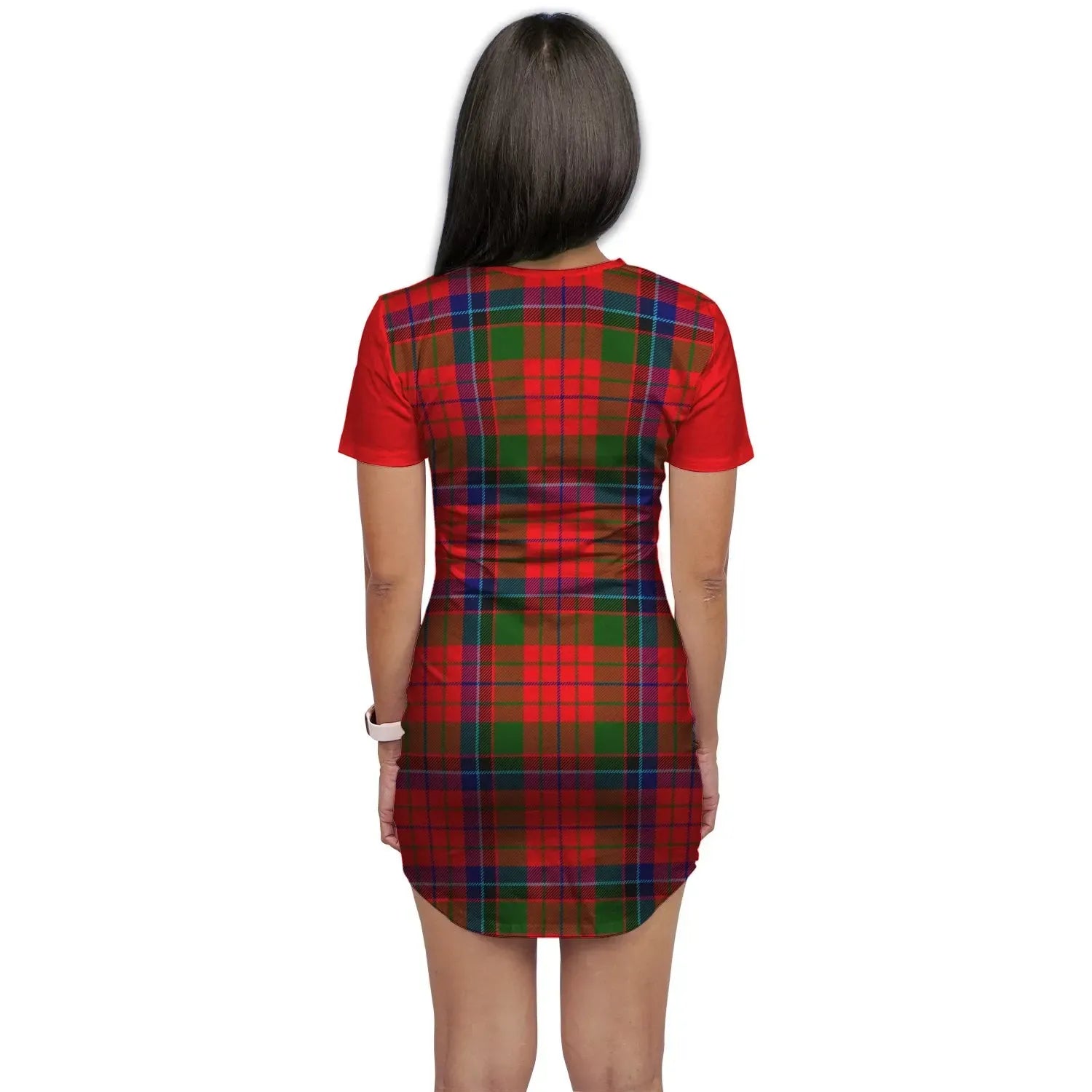 MacNicol (of Scorrybreac) Tartan Crest T-Shirt Dress