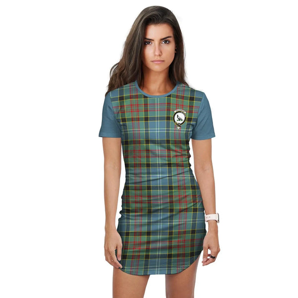 Walkinshaw Tartan Crest T-Shirt Dress