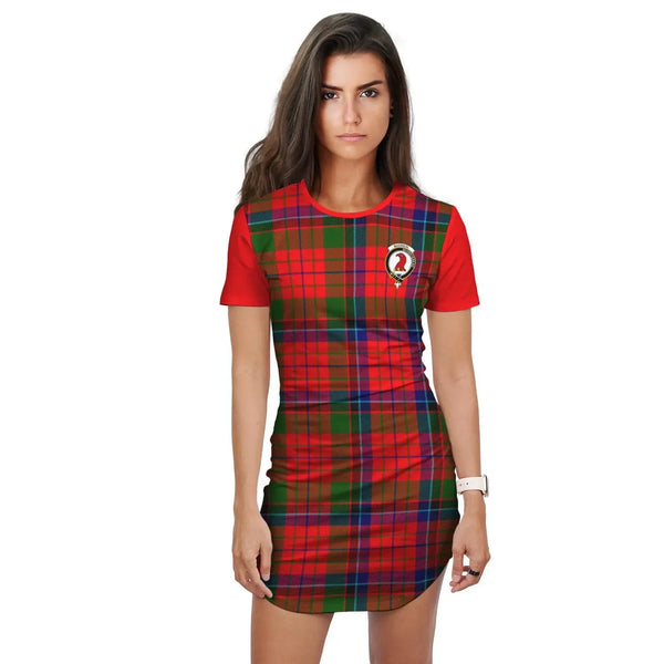 MacNicol (of Scorrybreac) Tartan Crest T-Shirt Dress