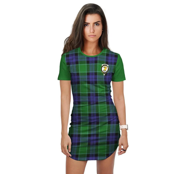 Haldane Tartan Crest T-Shirt Dress