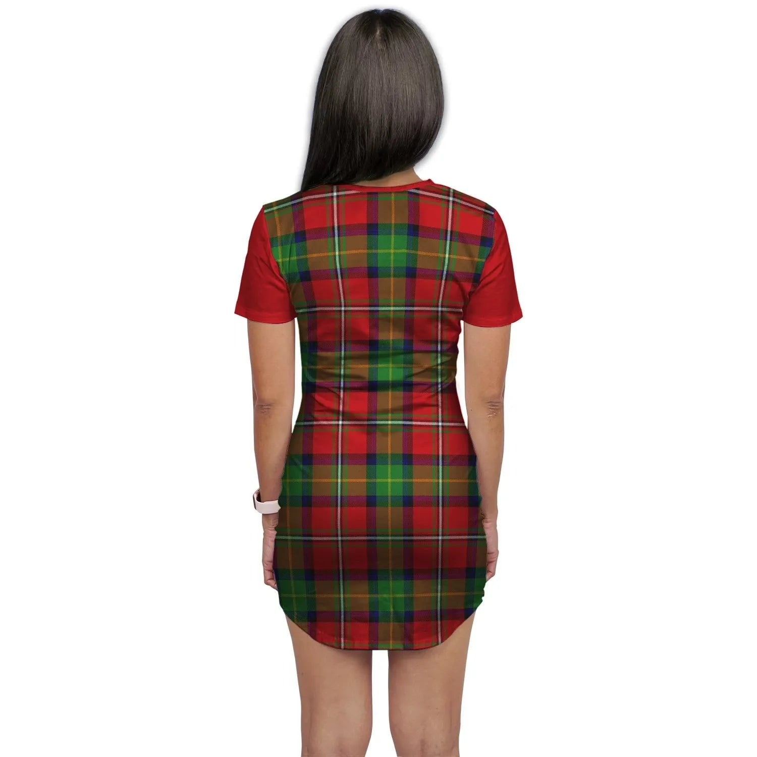 Fullerton Tartan Crest T-Shirt Dress