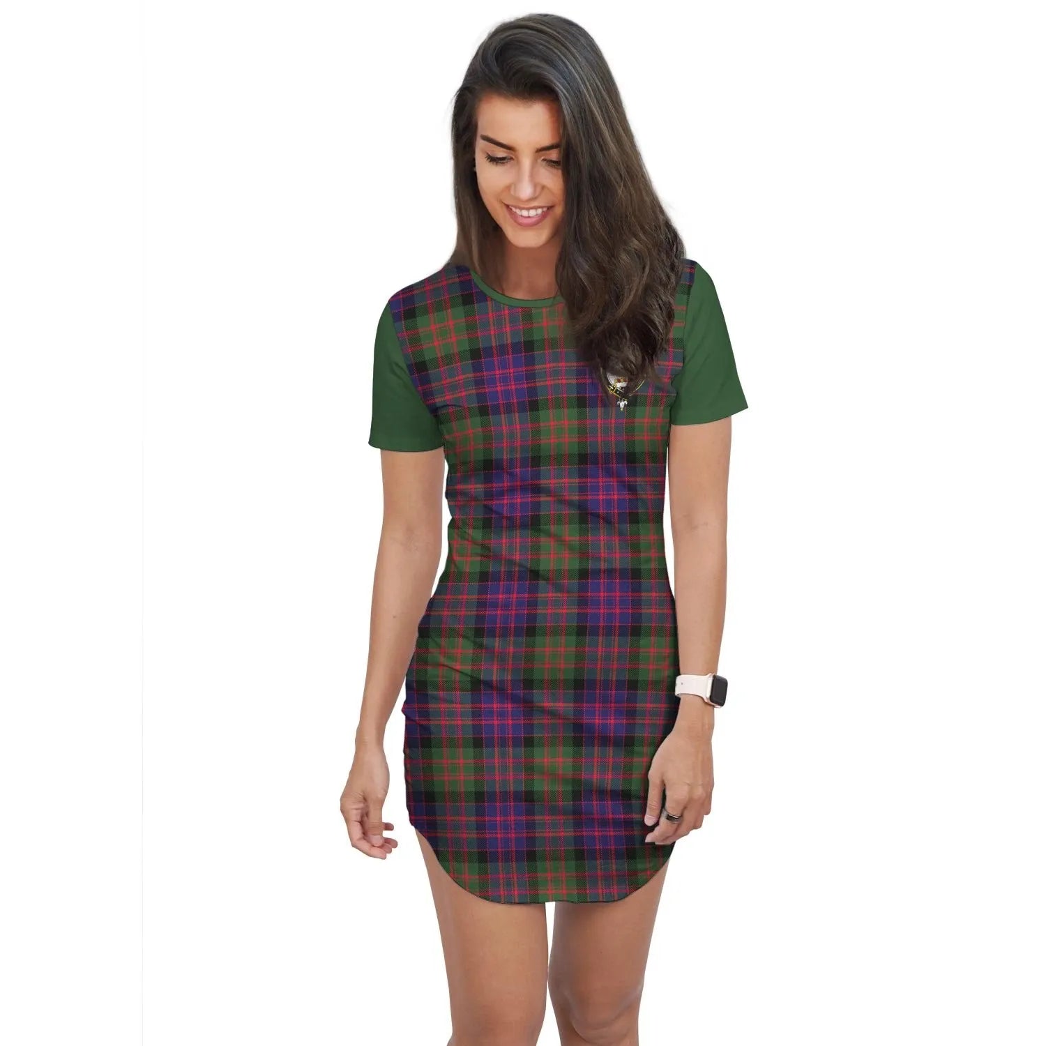 MacBrayne Tartan Crest T-Shirt Dress