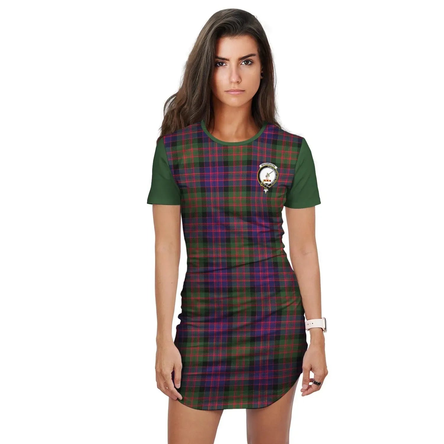 MacBrayne Tartan Crest T-Shirt Dress