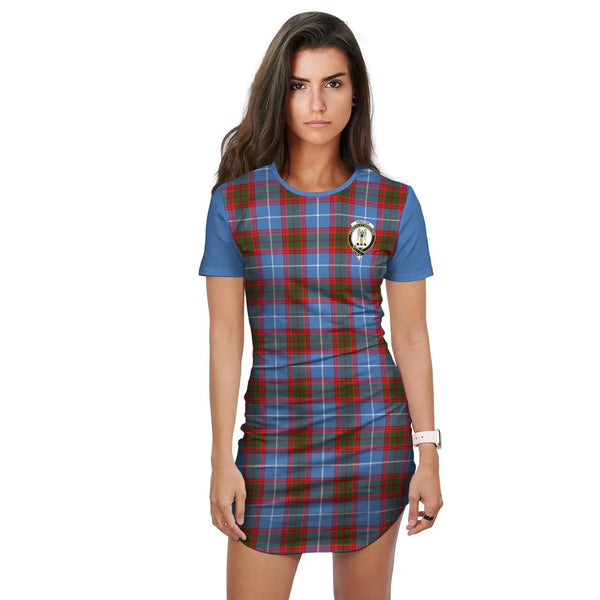 Preston Tartan Crest T-Shirt Dress