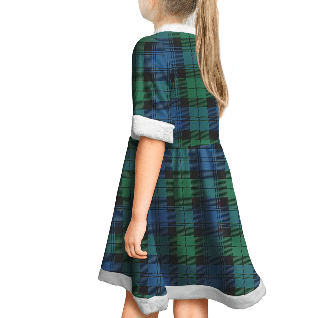 Blackwatch Ancient Tartan Classic Christmas Dress