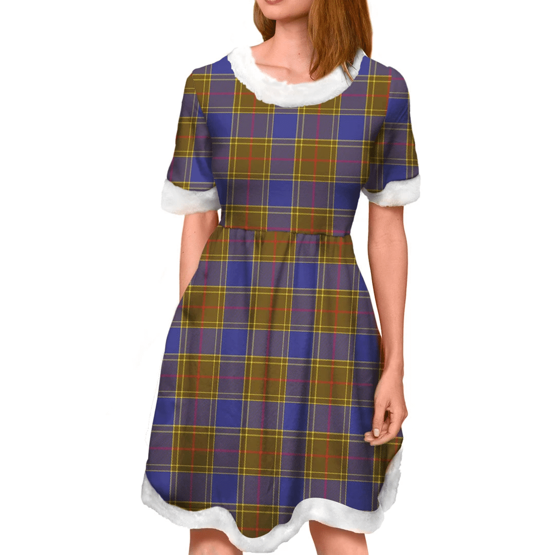 Balfour Modern Tartan Classic Christmas Dress