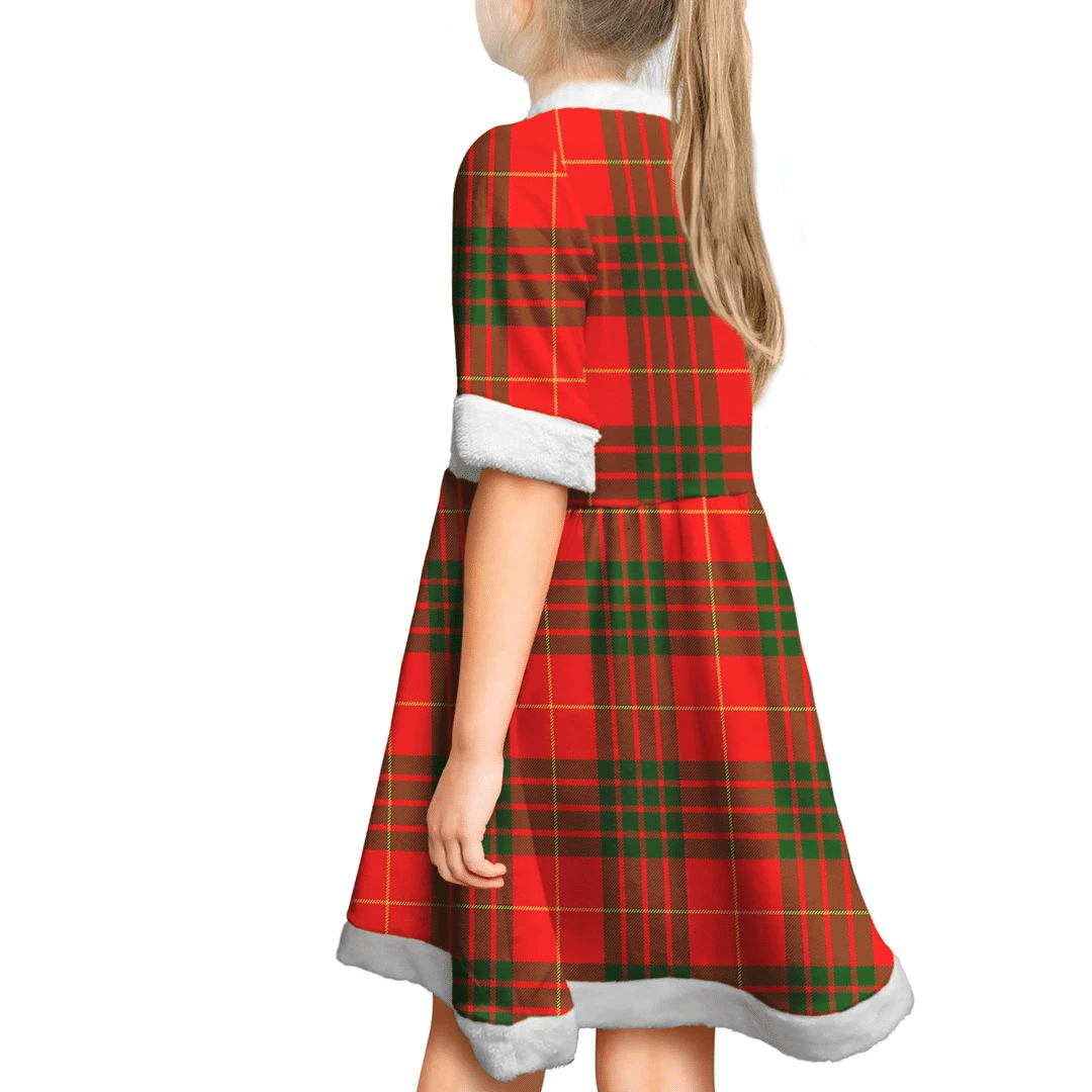 Cameron Modern Tartan Classic Christmas Dress