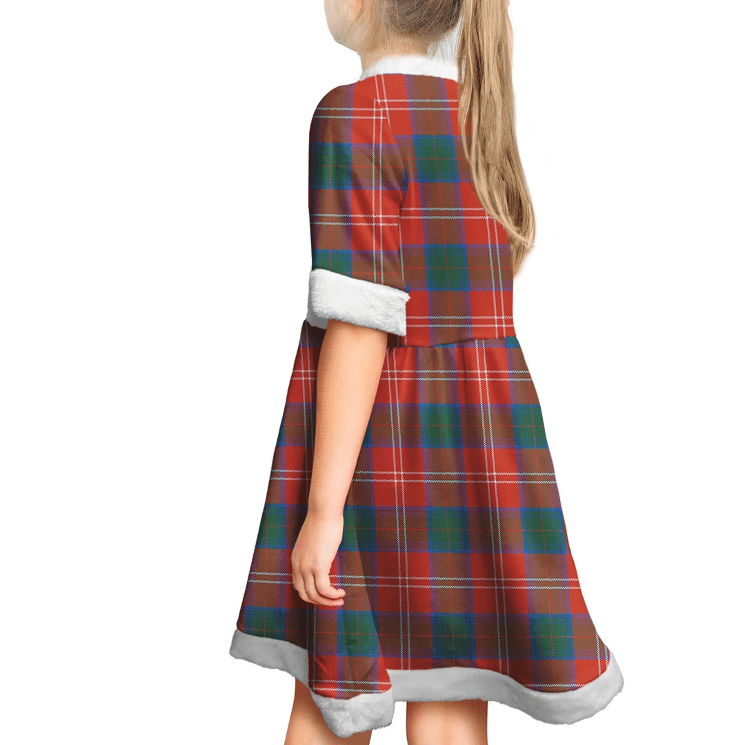 Chisholm Ancient Tartan Classic Christmas Dress