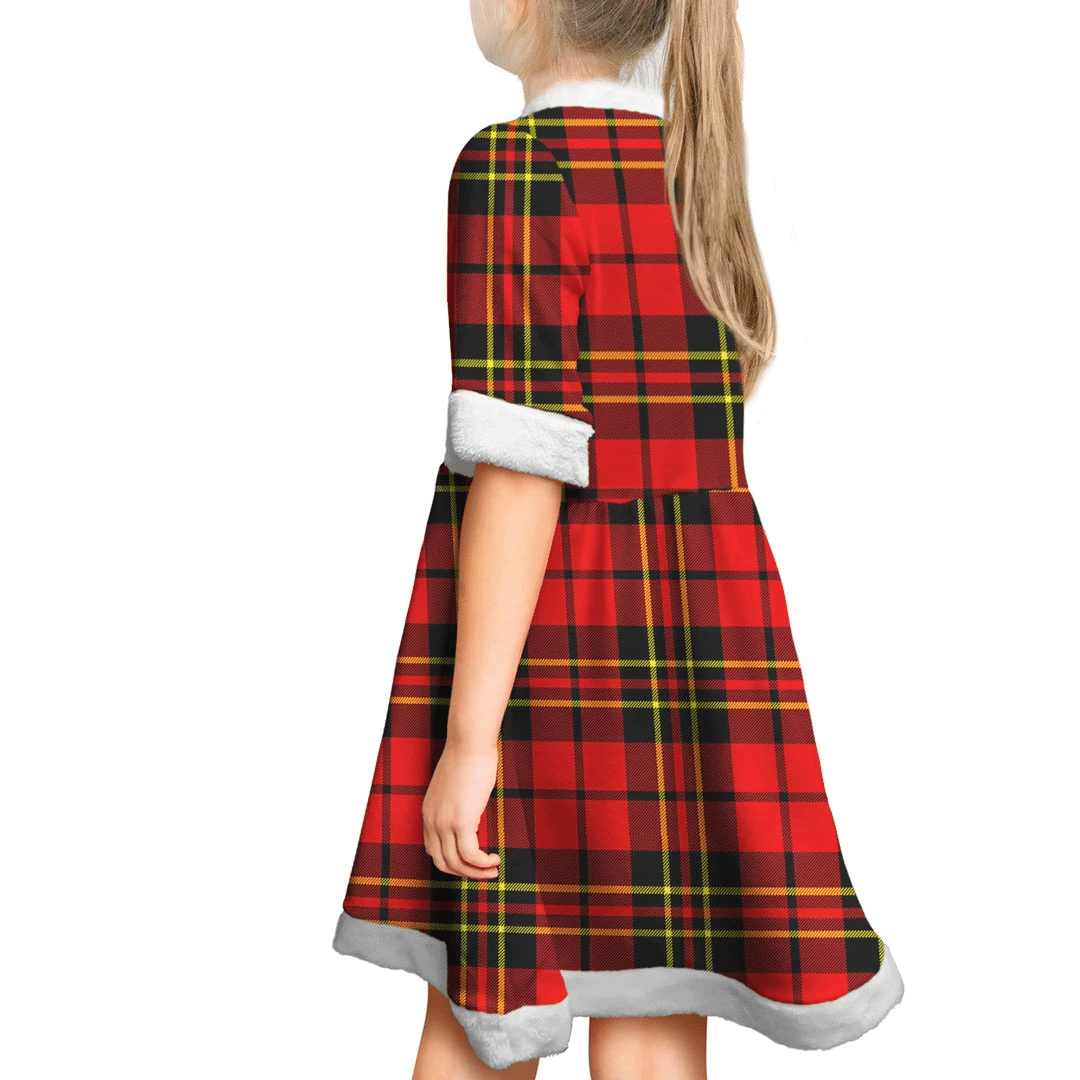 Brodie Modern Tartan Classic Christmas Dress