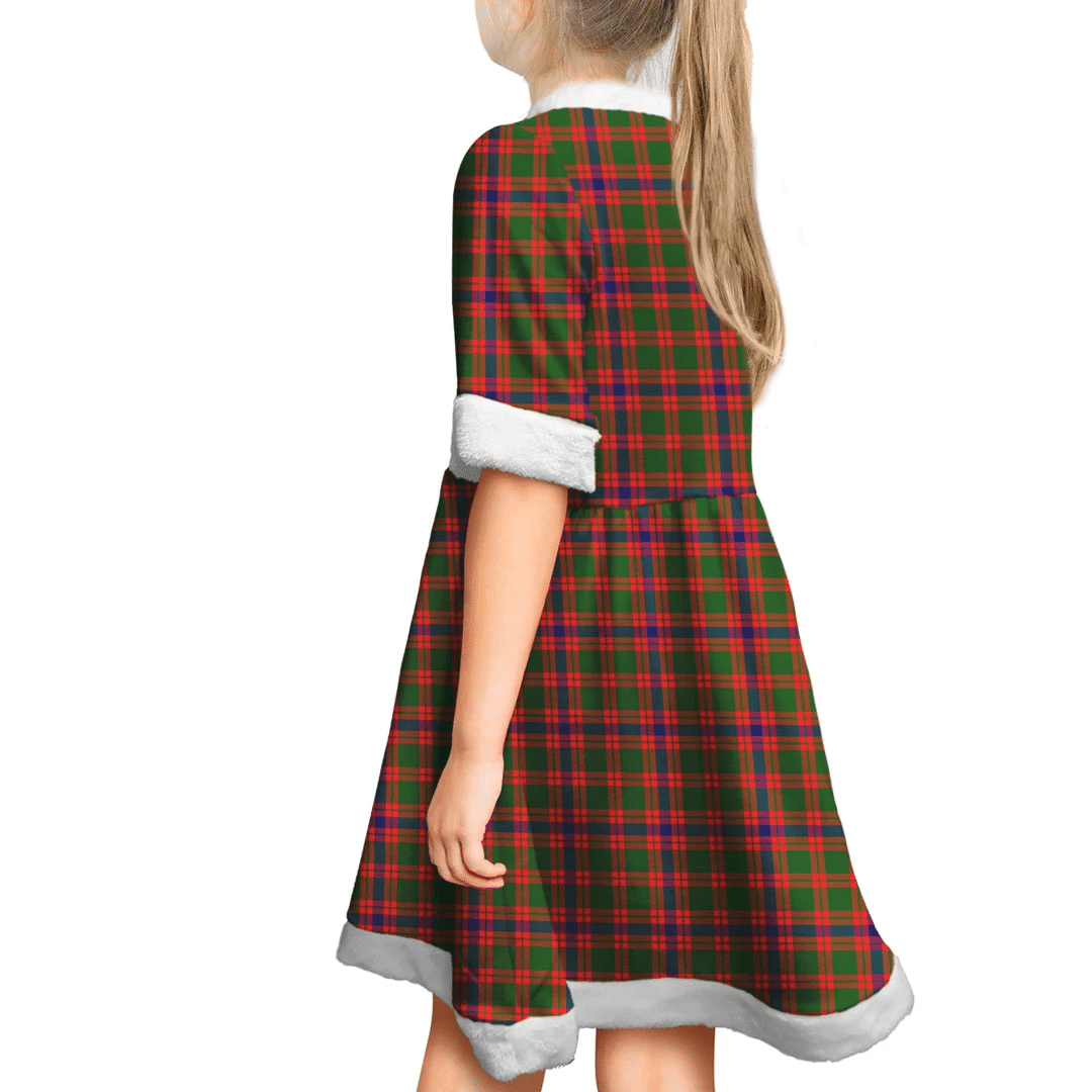 Skene Modern Tartan Classic Christmas Dress