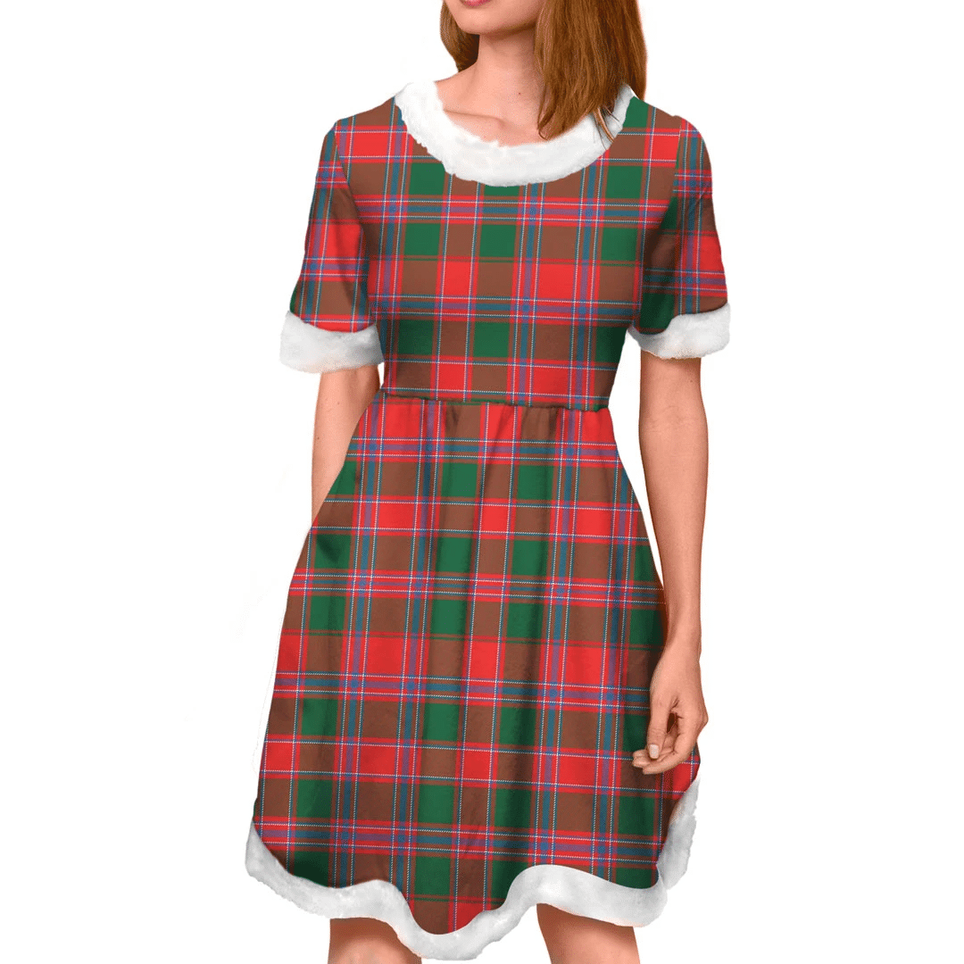 Dalziel Modern Tartan Classic Christmas Dress