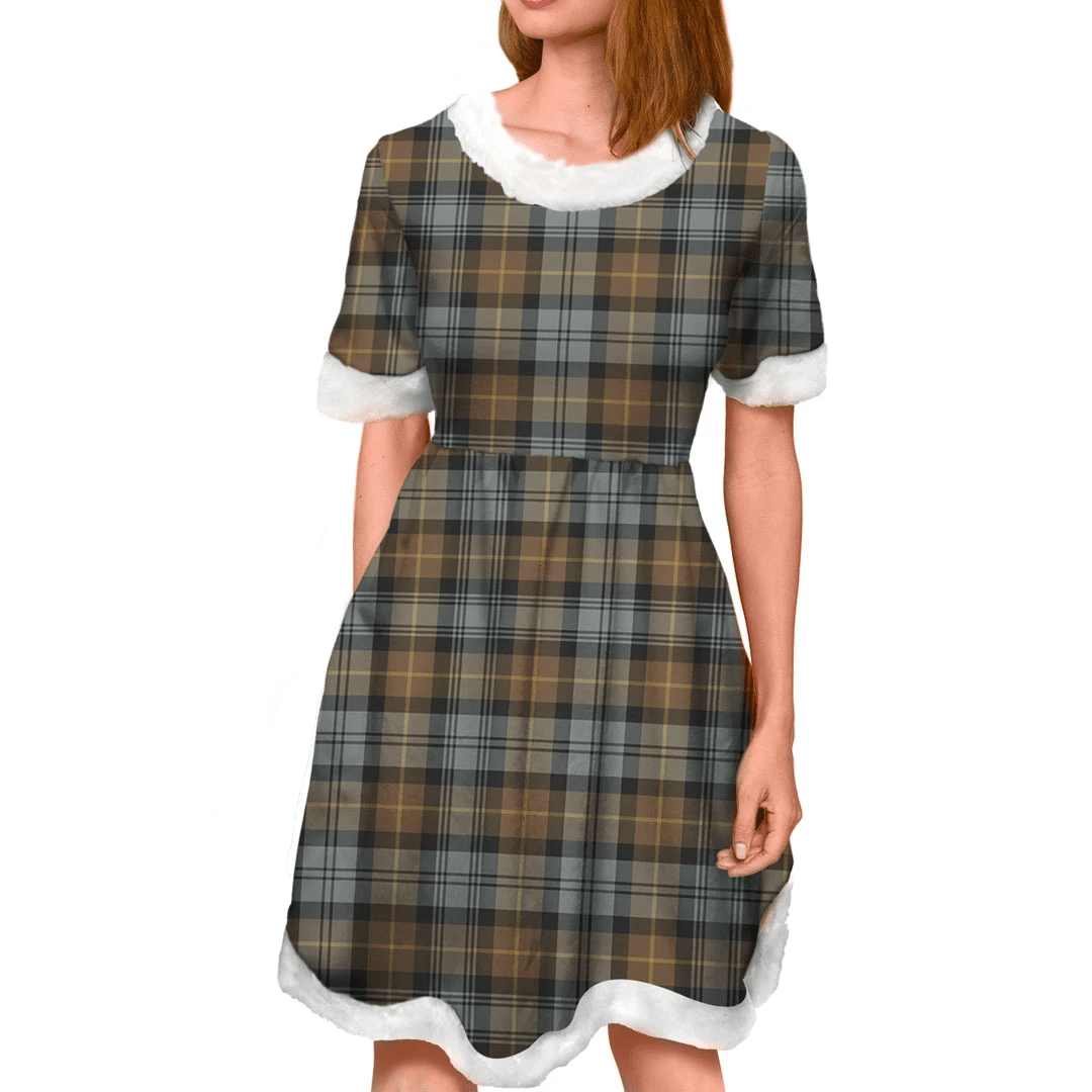 Gordon Weathered Tartan Classic Christmas Dress