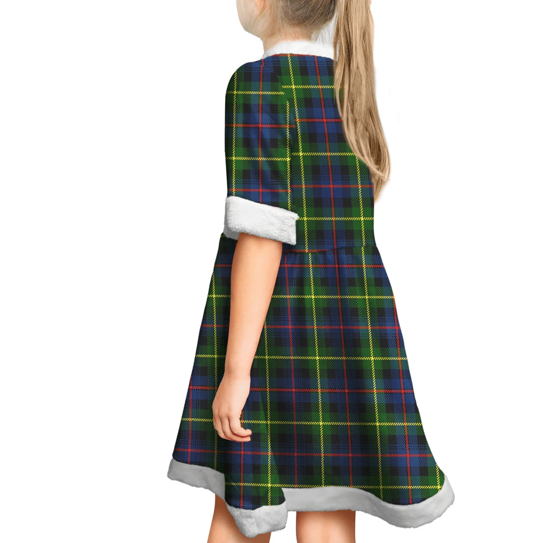 Farquharson Modern Tartan Classic Christmas Dress