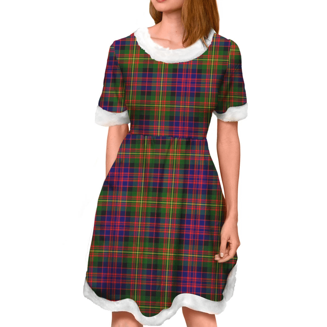 Carnegie Modern Tartan Classic Christmas Dress