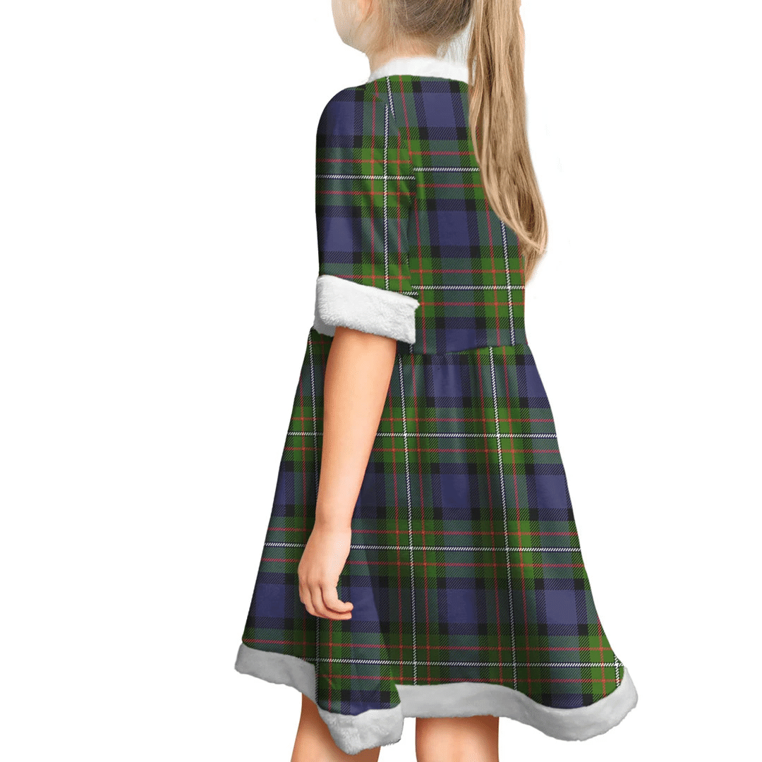 Fergusson Modern Tartan Classic Christmas Dress