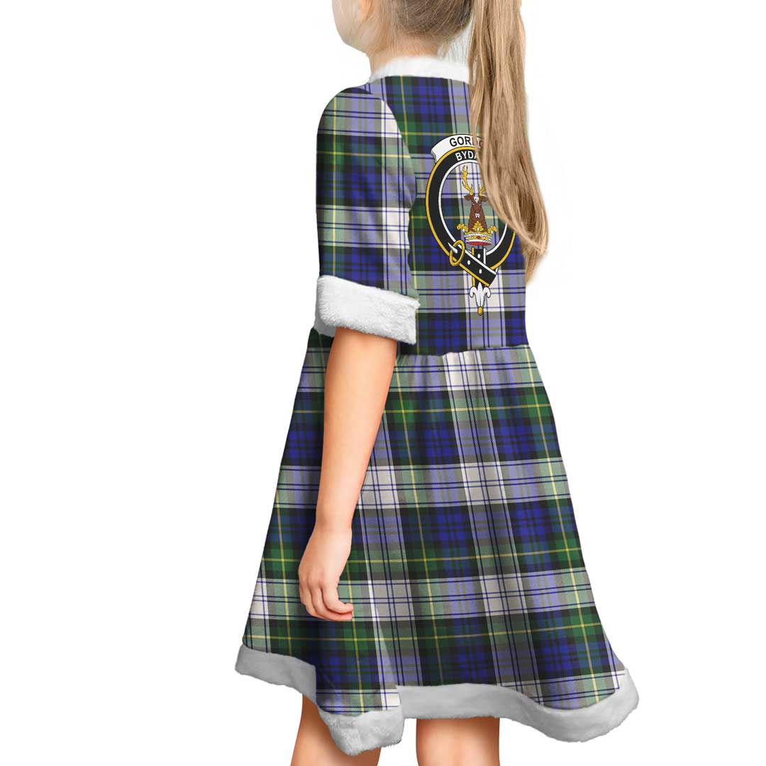 Gordon Dress Modern Clan Tartan Crest Christmas Dress