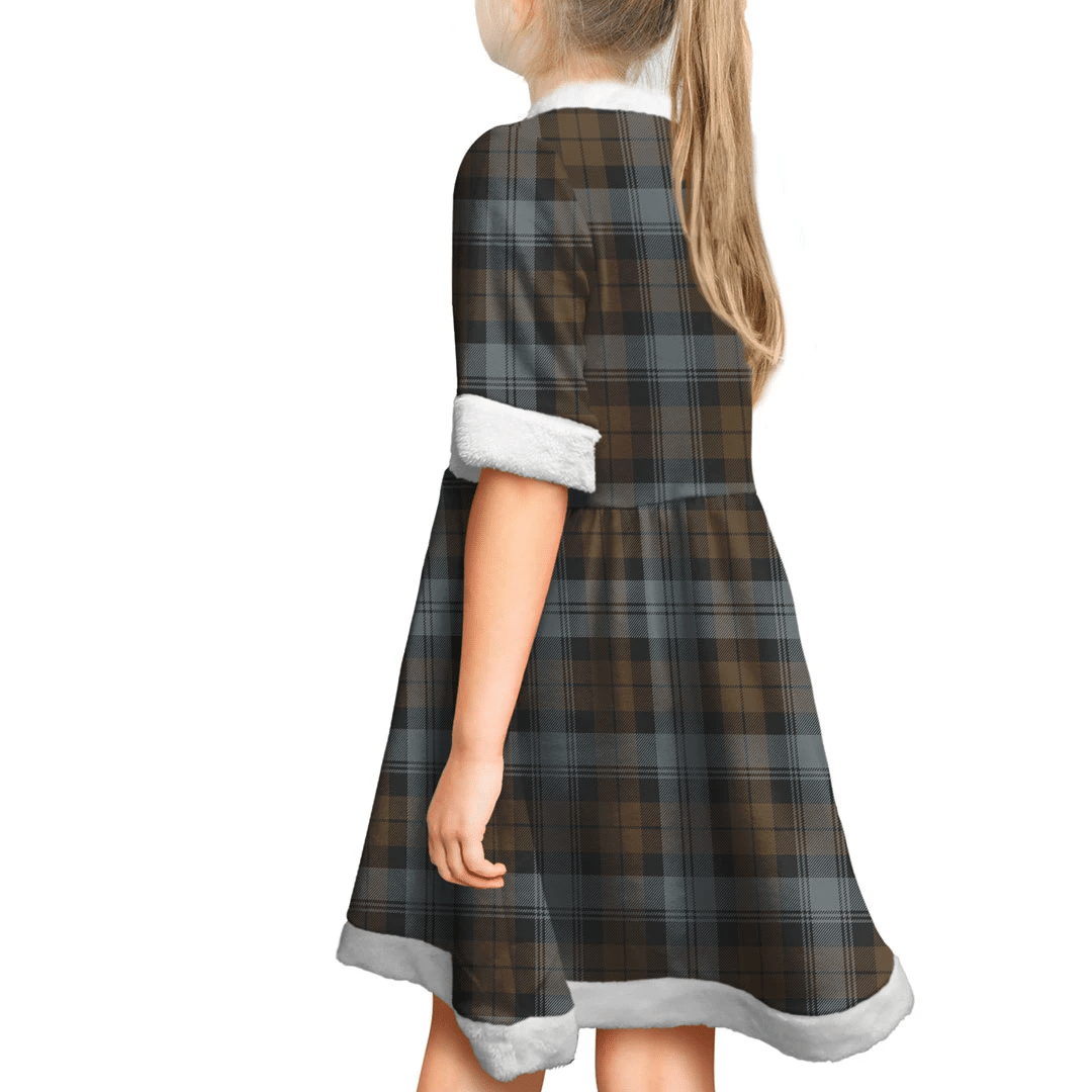 BlackWatch Weathered Tartan Classic Christmas Dress